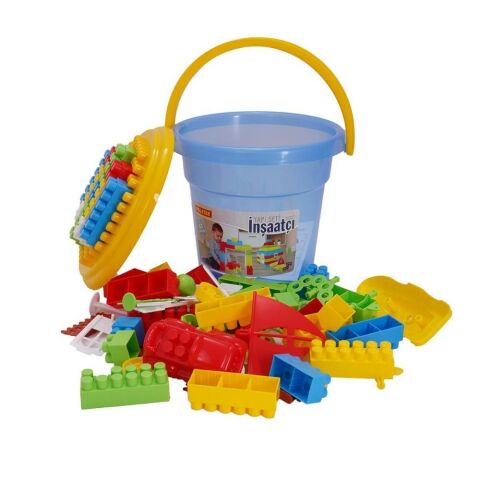 Yapı Seti İnşaatcı 67 Parça Kovada 8