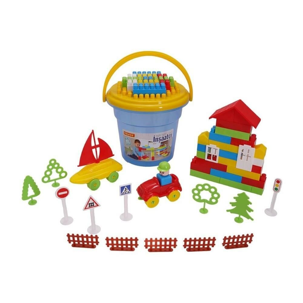 Yapı Seti İnşaatcı 67 Parça Kovada 8
