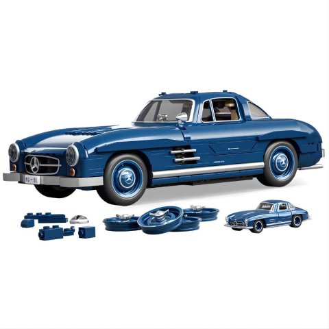 Hot Wheels Premium Serisi Mercedes-Benz 300 SL Araba Yapım Seti 1600 Parça HWW25