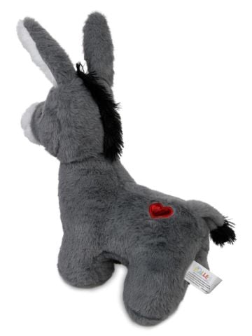 Peluş Eşek 30 cm Gri