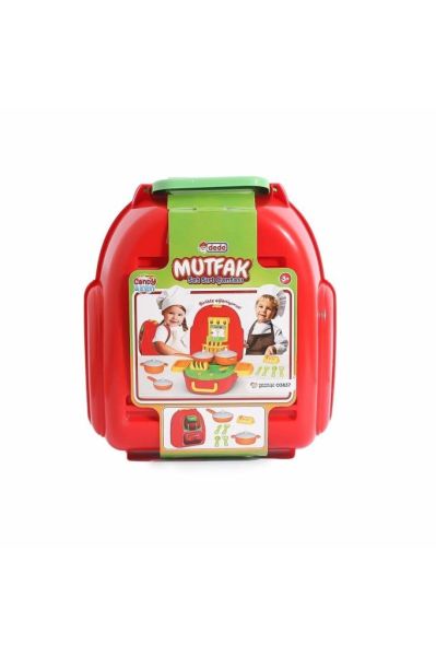 Candy Mutfak Seti Sırt Çantası -Dede