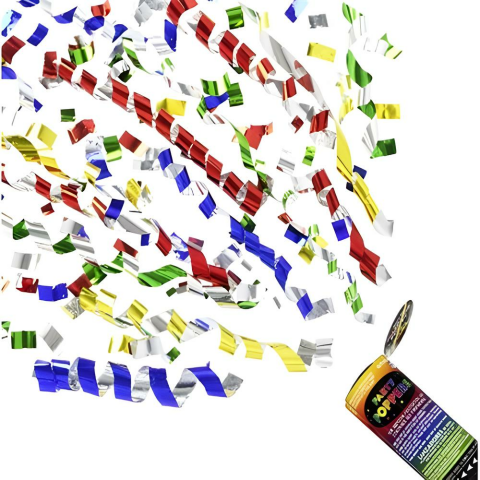 Karışık Renkli Konfeti