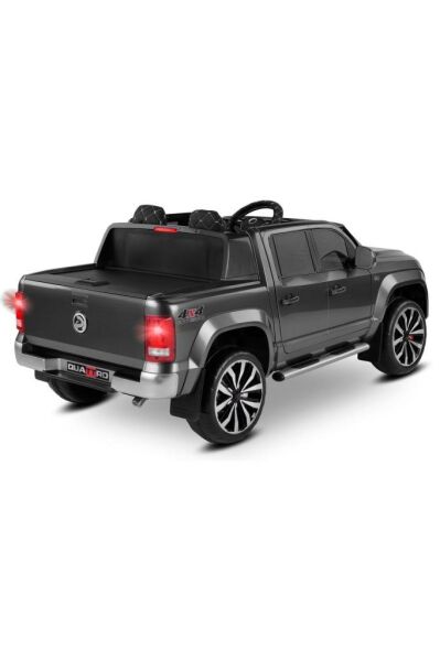 BabyHope 441 Quattro 4x4 24v Uzaktan Kumandalı Akülü Araba Metalik Füme Boyalı Füme