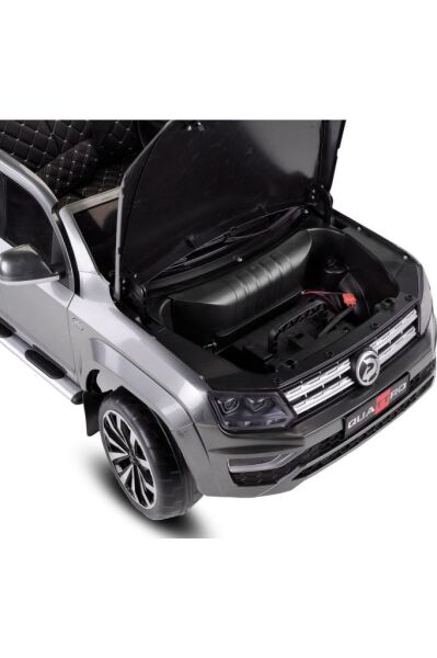 BabyHope 441 Quattro 4x4 24v Uzaktan Kumandalı Akülü Araba Metalik Füme Boyalı Füme