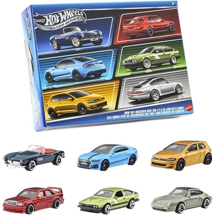 Hot Wheels Silver Serisi Euro Style Araba Seti 6