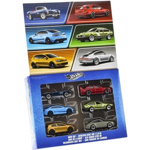 Hot Wheels Silver Serisi Euro Style Araba Seti 6