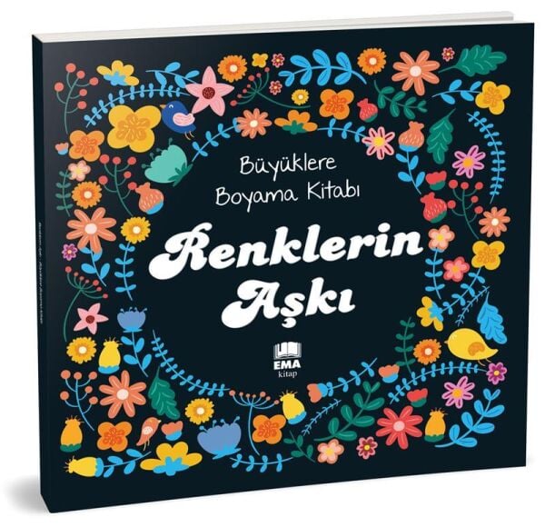 Büyüklere Boyama Kitabı Renklerin Aşkı