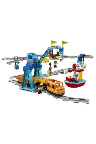 LEGO ® DUPLO® Kargo Treni 10875 - Çocuklar için Oyuncak Yapım Seti (105 Parça)
