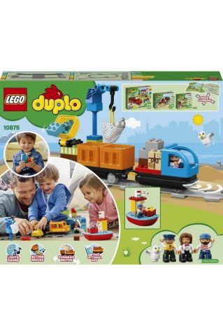 LEGO ® DUPLO® Kargo Treni 10875 - Çocuklar için Oyuncak Yapım Seti (105 Parça)