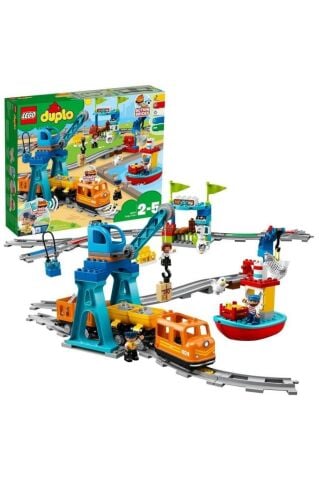 LEGO ® DUPLO® Kargo Treni 10875 - Çocuklar için Oyuncak Yapım Seti (105 Parça)