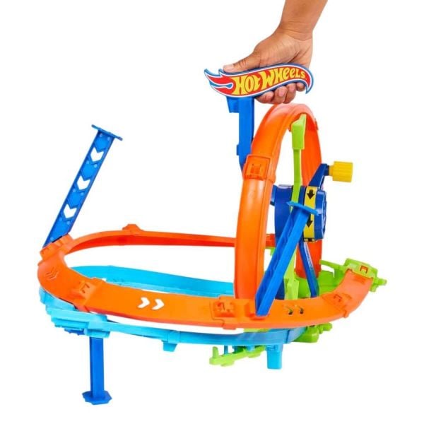 Hot Wheels Stunt Tracks Rapid Launch Loop Oyun Seti