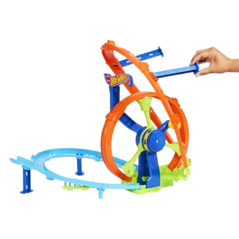 Hot Wheels Stunt Tracks Rapid Launch Loop Oyun Seti