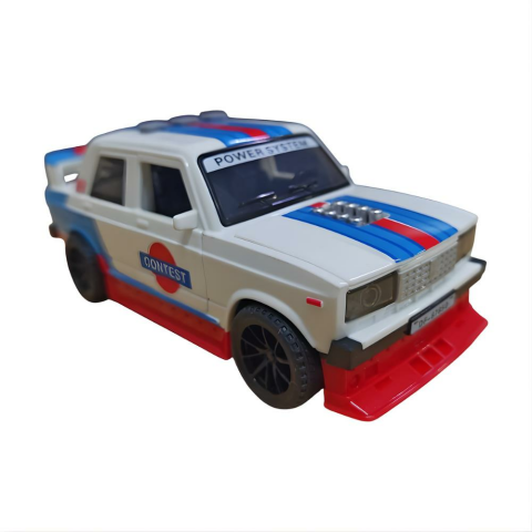 Kutulu Metal 6'lı Sesli Duman Atan Çek Bırak Araba