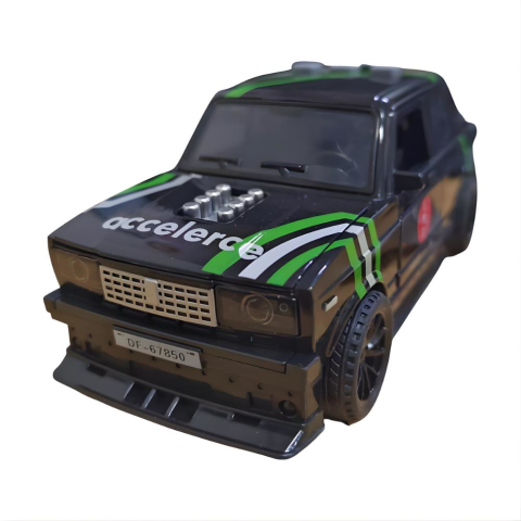 Kutulu Metal 6'lı Sesli Duman Atan Çek Bırak Araba