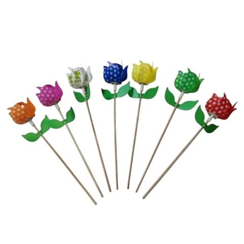 Kardeşler Rüzgar Gülü Lale No:3 - Tekli