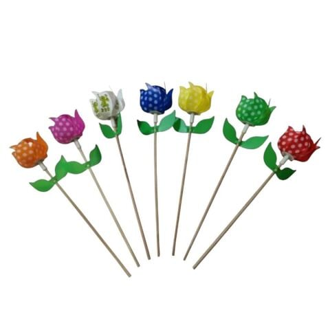 Kardeşler Rüzgar Gülü Lale No:3 - Tekli