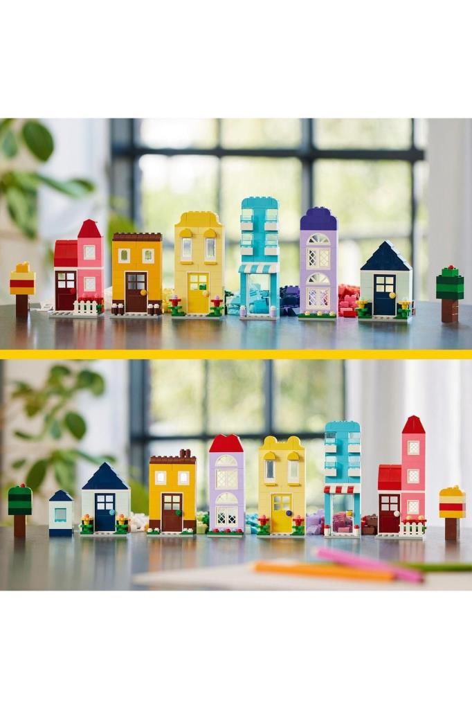 LEGO ® Classic Yaratıcı Evler Oyuncak Yapım Seti 11035 (850 Parça)