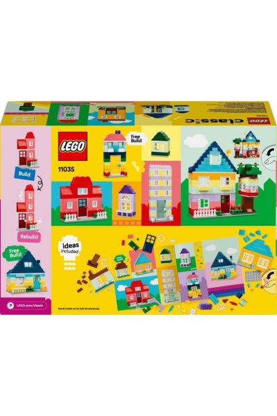 LEGO ® Classic Yaratıcı Evler Oyuncak Yapım Seti 11035 (850 Parça)