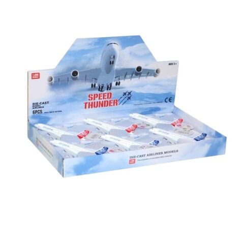 Metal Çek Bırak Yolcu Uçağı