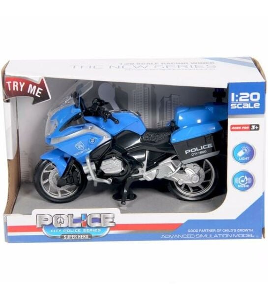 1:20 City Sesli Işıklı Motorsiklet