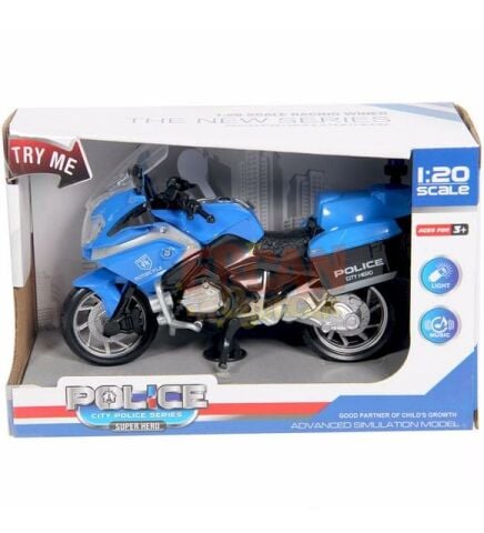 1:20 City Sesli Işıklı Motorsiklet