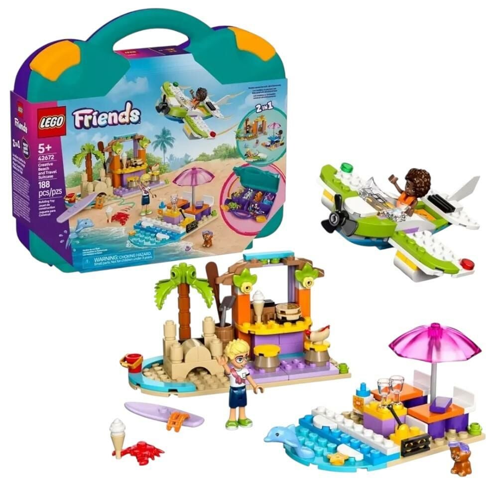 LEGO® Friends Yaratıcı Plaj ve Seyahat Bavulu 42672