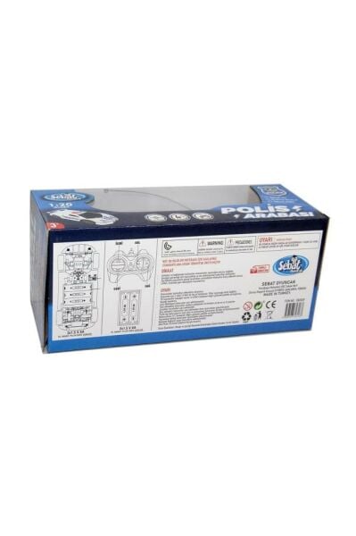 Uzaktan Kumandalı 4 Fonksiyonlu Polis Arabası