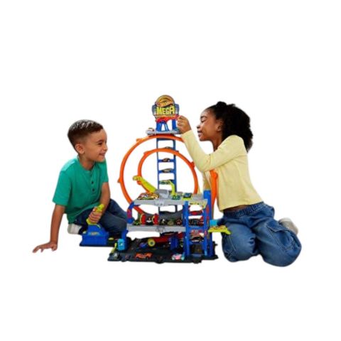 Hot Wheels City Mega Loop Garaj JBM74