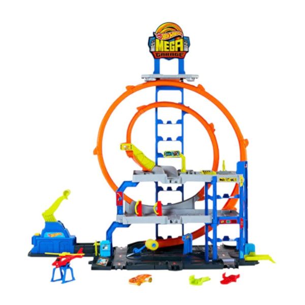 Hot Wheels City Mega Loop Garaj JBM74