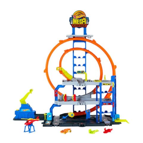 Hot Wheels City Mega Loop Garaj JBM74