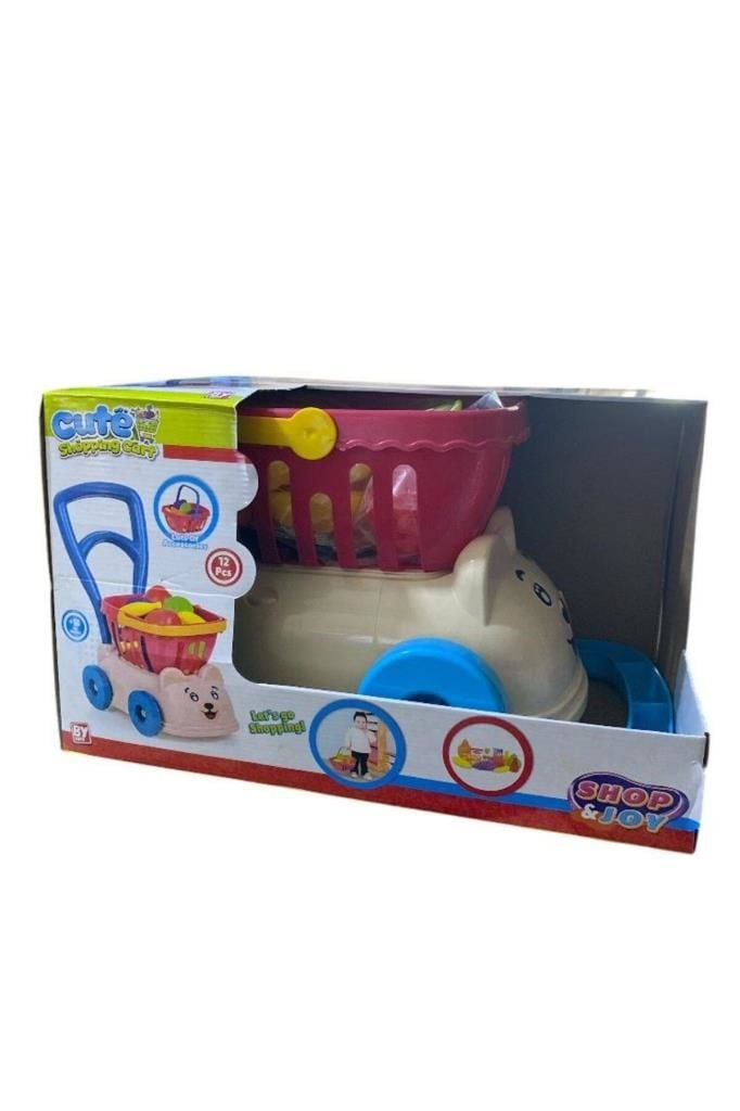 38 cm 12 Parça Sevimli Market Arabam 6483