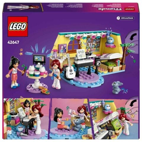 LEGO® Friends Paisley’nin Odası 42647 - 6 Yaş ve Üzeri Çocuklar için Mini Bebek İçeren Yaratıcı Oyuncak Yapım Seti (199 Parça)