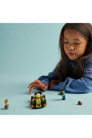 LEGO ® City Yeşil Yarış Arabası 60399 -  Yaratıcı Oyuncak Yapım Seti (56 Parça)