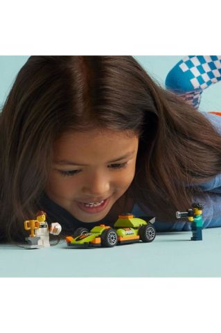 LEGO ® City Yeşil Yarış Arabası 60399 -  Yaratıcı Oyuncak Yapım Seti (56 Parça)