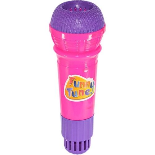 YK-002 Ekolu Mikrofon Mavi/Pembe