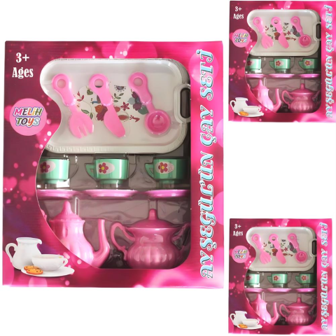 Kutulu 3 Adet Ayşegül'ün Çay Seti