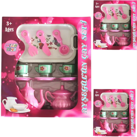 Kutulu 3 Adet Ayşegül'ün Çay Seti