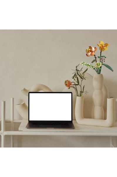 Loz 1658 İnşaat Seti Ebedi Çiçekler: Portakal Buketi 456 PCS (mini parçalar)