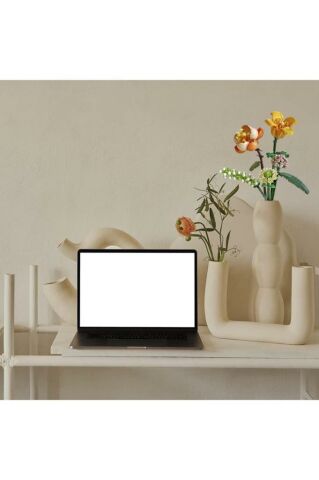 Loz 1658 İnşaat Seti Ebedi Çiçekler: Portakal Buketi 456 PCS (mini parçalar)