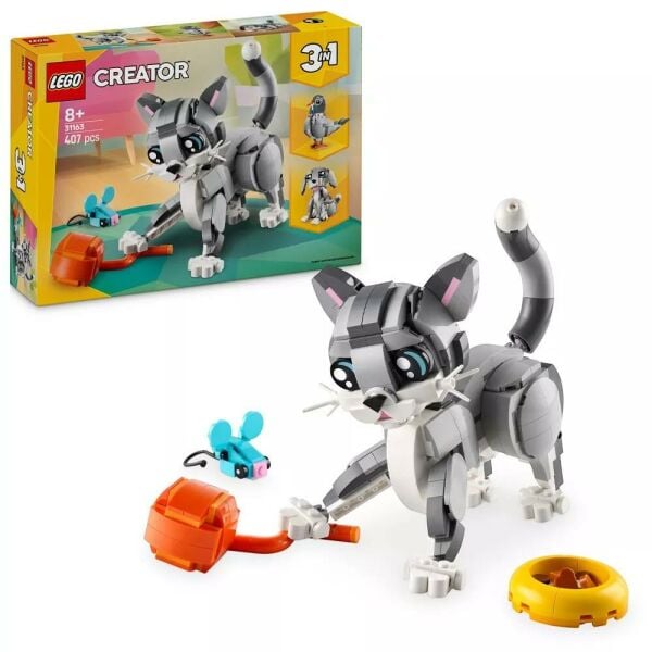 LEGO®Creator 31163 Şakacı Kedi 8+ Yaş 407 Parça