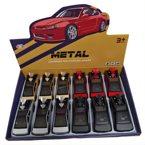 1:36 Çek Bırak Araba Metal Cyber Truck