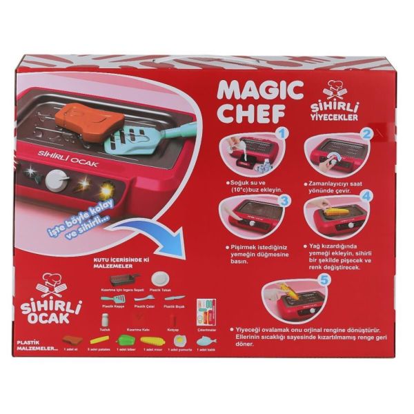 Magic Chef Barbekü Ocak Seti -Limon Oyuncak