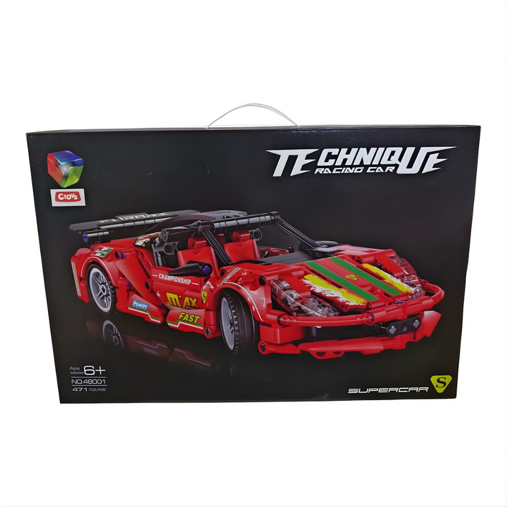 Blok Yarış Arabası 473 Parça