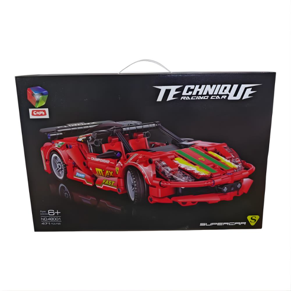 Blok Yarış Arabası 473 Parça