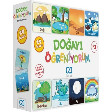 Ca Games Renkli Doğayı Öğreniyorum