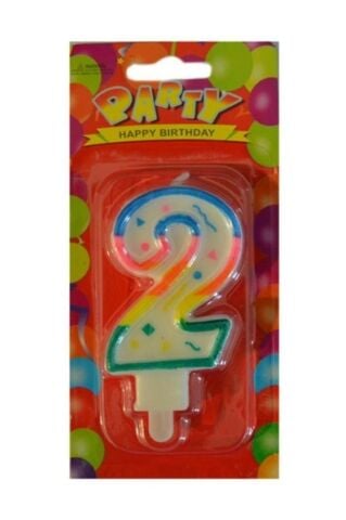 2 Yaş Doğum Günü Mumu