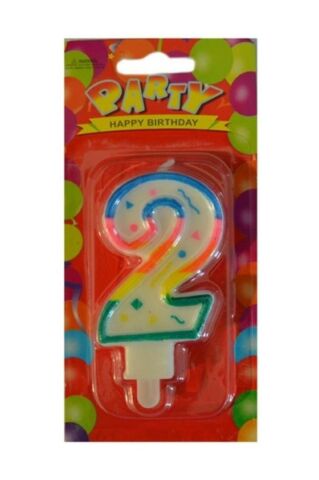 2 Yaş Doğum Günü Mumu