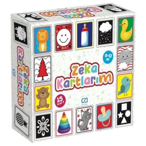 Ca Games Zeka Kartlarım 15 Kart Eğitici ve Öğretici Oyun