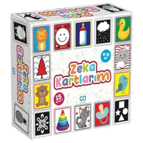 Ca Games Zeka Kartlarım 15 Kart Eğitici ve Öğretici Oyun