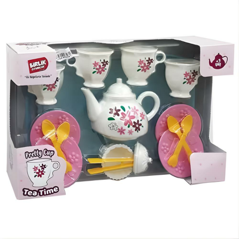 Kutulu Fincanlı Çay Vakti Seti